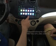 Gắn Màn Hình DVD Android Cho Xe AVEO Giá Tốt Tại Đồng Nai